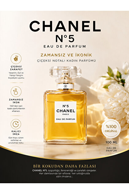 Chanel N°5 Eau De Parfum Kadınlığın Özü 100 Ml - Fiyatı, Yorumları