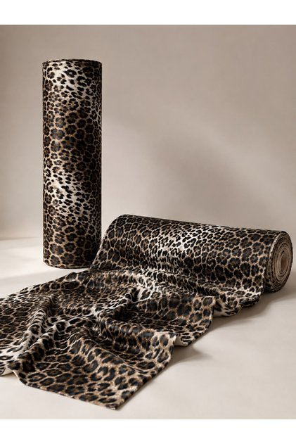 Leopard Patterned Duvet Cover Fabric 20 Meters
