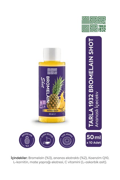 Bromelain Shot 50 ml x 10 Adet