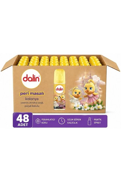 Bebek Kolonyası 150ML Peri Masalı (Yasemin-Portakal Çiceği-Paçuli Kokulu) (48 Li Set)