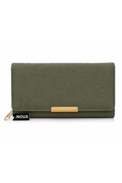 Simple Multi-Compartment Women's Wallet