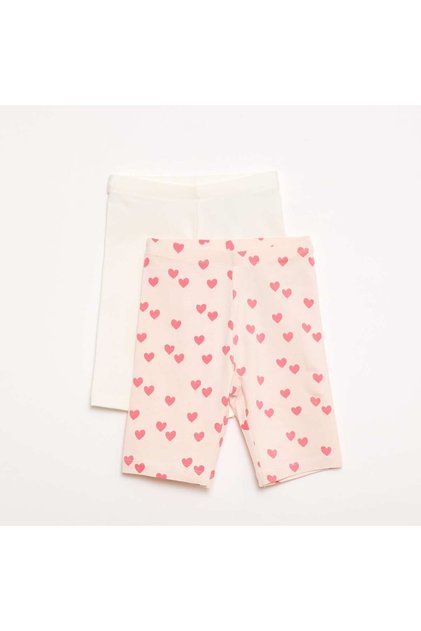 2-Pack Cycling Shorts WHITE