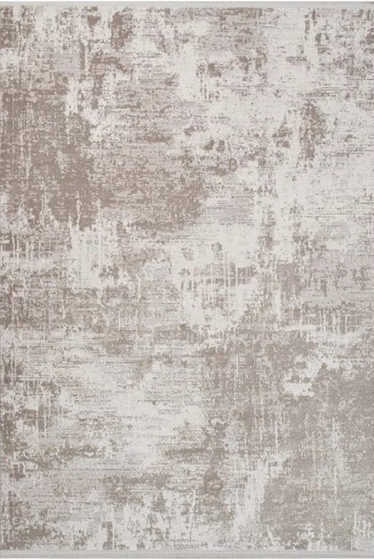 Anka 00805H Gri Gri Özel Ölçü Modern Akrilik Salon Halısı 100x250 cm