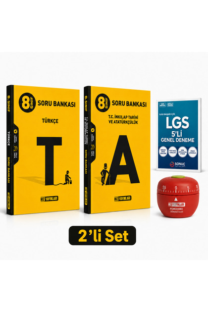 ノルン+ノネット 関連本 3冊セット Hız Yayınları 8.Sınıf Türkçe ve TC İnkılap Tarihi ve Atatürkçülük