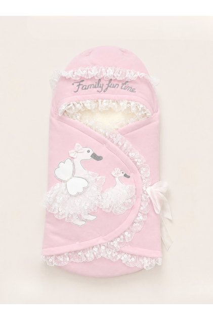 Lace Detailed Baby Swaddle