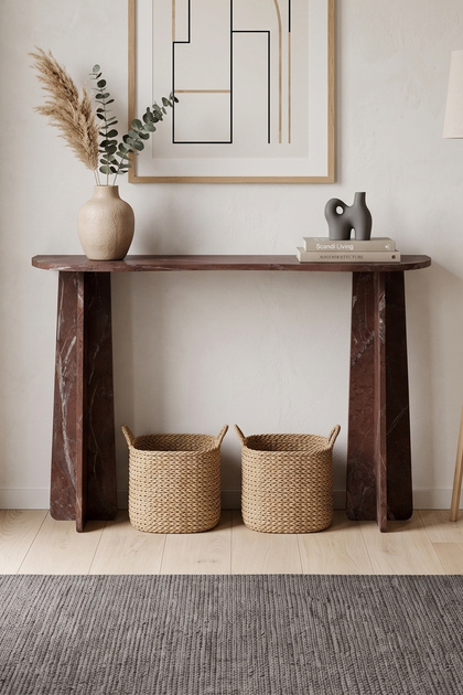 MAYA Modern Dresuar 110 cm | Antre, Hol ve Salon İçin Dekoratif Konsol Masası