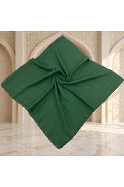 Plain Stitched Writing 100X100 cm Dark Green