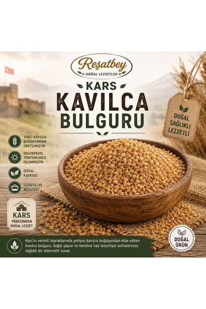 Reşatbey Kars Kavılca Bulguru 1000 Gr