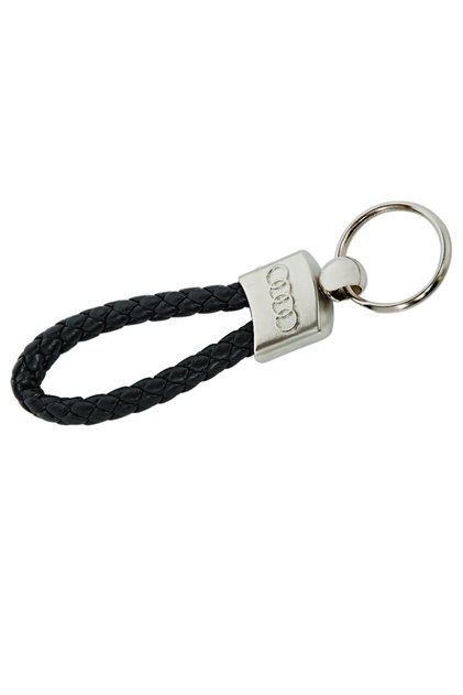 Audi Car Keychain - Auto Keychain Leather Wicker Keychain