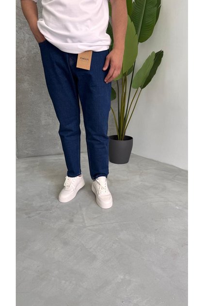 Thetokyo Lacivert Boyfriend Jean