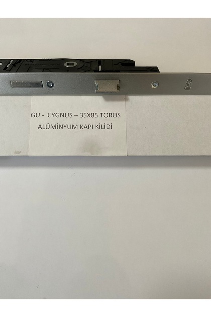 Cygnus 35x85 mm koldan tahrikli kilitli kapı ispanyoleti, PVC ve alüminyum kapılarda kullanılır