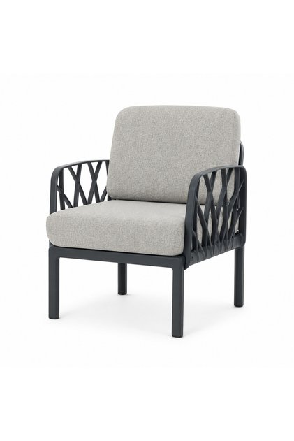 Garda Sofa Koltuk Tekli-Gri Minderli