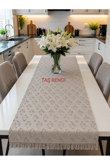 Taş rengi runner 45×135