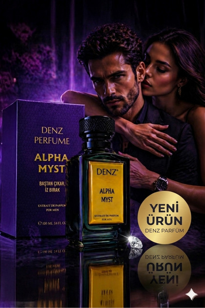 Denz Perfume Alpha Myst Erkek Parfüm Dikkat Çeken İddialı Alfa