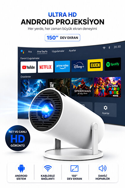 Anker Nebula Cosmos Laser 4k Projector- D2350 - Fiyatı, Yorumları