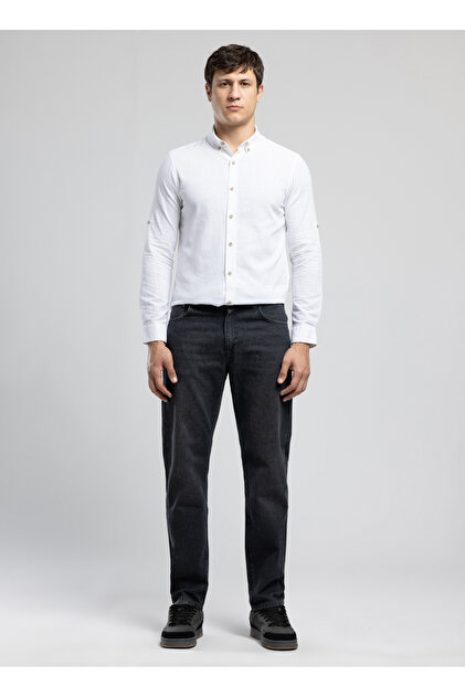 Lee Cooper Antrasit Erkek Straight Fit Denim Pantolon 262 LCM