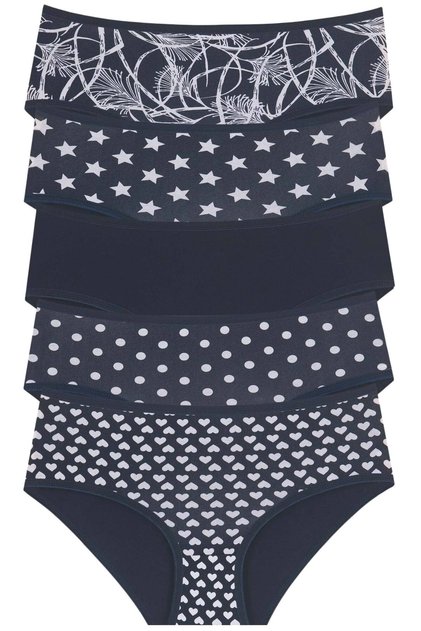 18006-2 Women's 5-Piece Star in Love Bato Panties Pack V26