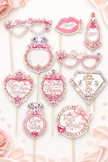 Bride To Be 10'lu Konuşma Balon Seti