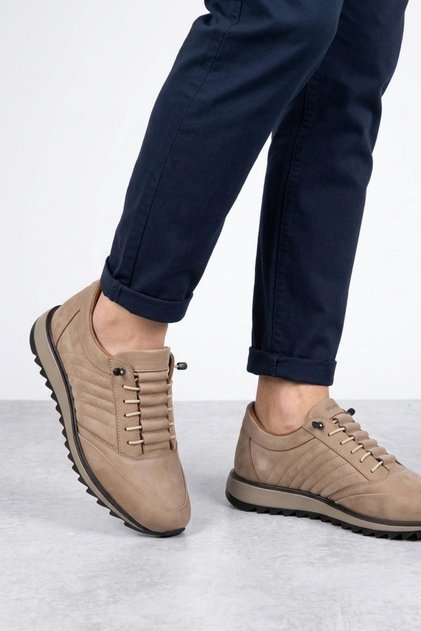 5002 Genuine Leather Orthopedic Sole Casual Men's Shoes
