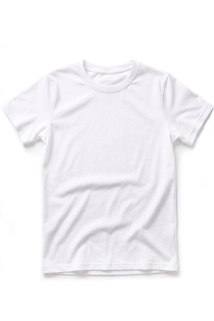 Boy's 100% Cotton T-Shirt Ribbed Closed Collar Multi-Purpose Use (7020)
