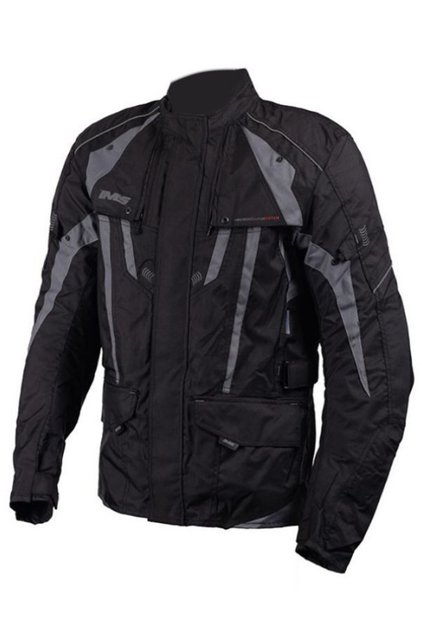 Motorcycle Jacket Long Model Winter 4 Season Full Protected Maxdura Fabric Lux Mod Motor Courier Coat