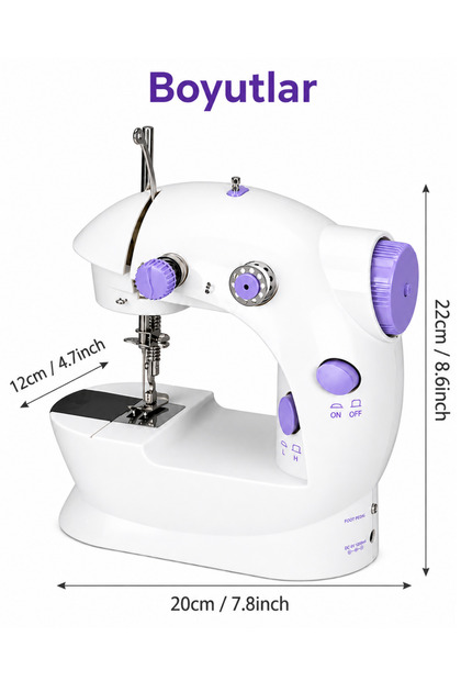 Arfseb Taşınabilir Mini Dikiş Makinesi-Güçlü ve Sessiz - Fiyatı