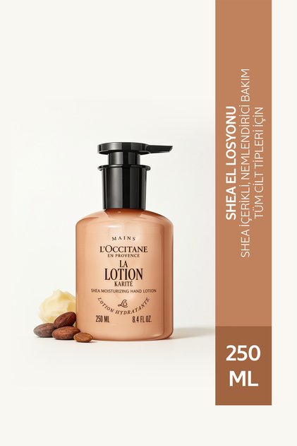 Shea Hand Lotion, Moisturizer with Shea, 250 ml