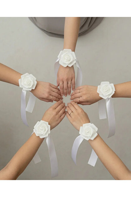 10 Adet Nedime Bilekliği Özel Gün,Kına,Bride-Aksesuar Seti