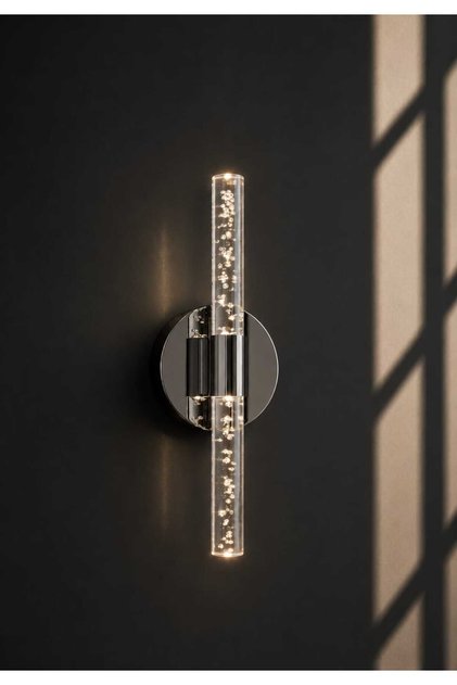 Bubbleflux Small 31 cm Modern Design Led Sconce - Wall Lamp - Anthracite Gray - Electric - Daylight