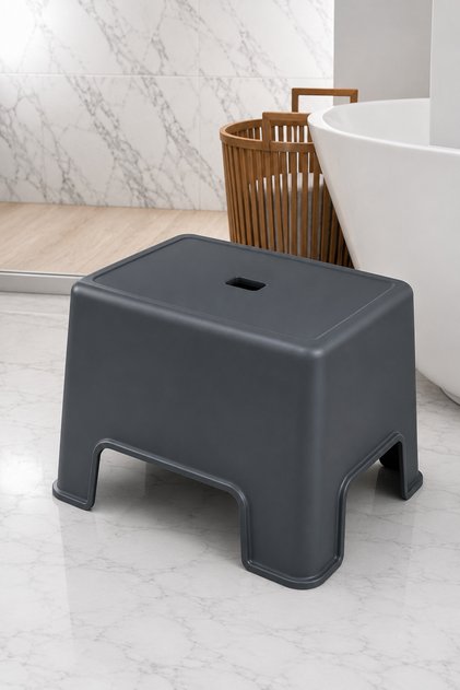 Birinci Kalite Plastik Çok Amaçlı Kaydırmaz Banyo Strong Tabure Tm03