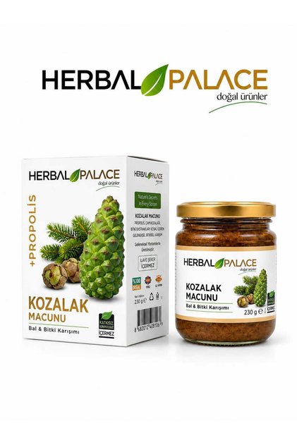 Kozalak Macunu Bal Bitki Propolis Karışımı 230 GR