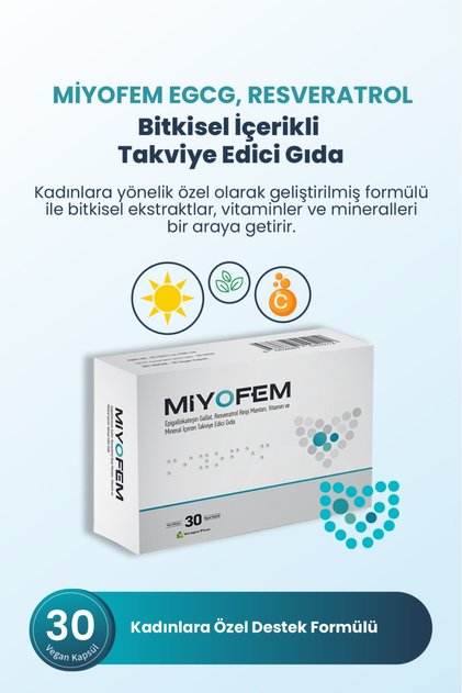 Egcg ,resveratrol 30 Vegan Kapsül