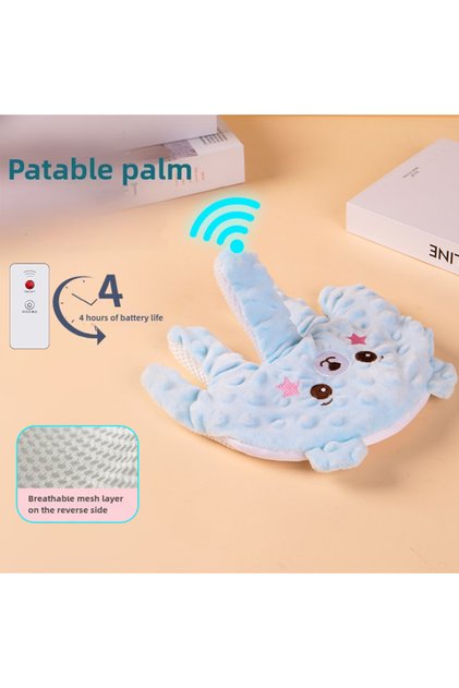 Blue Newborn Baby Sleep Aid Palm Pillow Baby Soothing Palm Baby Sleep Aid Baby Calming Sleep Remote
