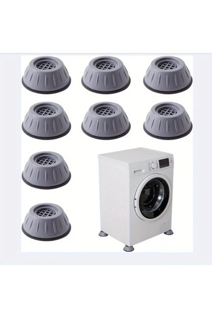 8pcs 8pcs/4pcs Washing Machine Anti-Vibration Pads, Base Lifters, Moisture-Proof Refrigerator Feet,