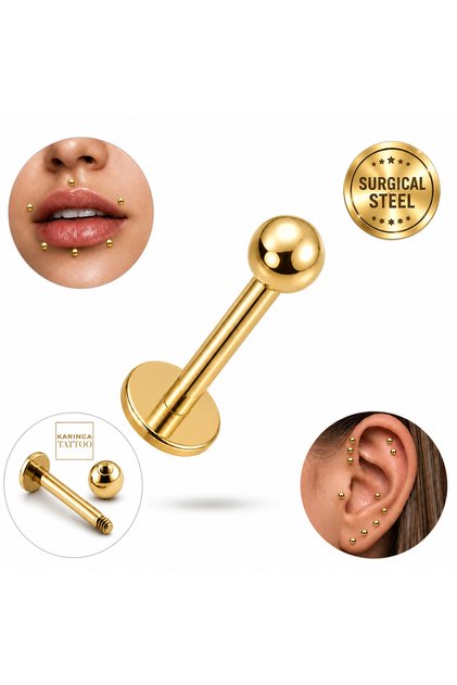 Labret Piercing Tragus Helix Conch Dudak Snake Bites Medusa Monroe Burun Nostril Flat Kıkırdak Lobe