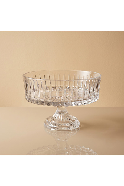 Handcrafted Aura Series Presentation Bowl Glass Bowl 25cm