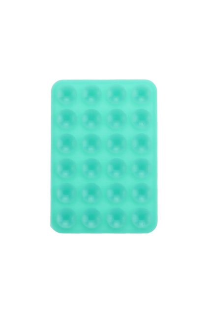 aqua green 2pcs 2pcs Sided Silicone Suction Cup Mobile Phone Suction Cup With Adhesive Pad Silicone