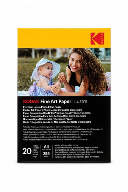 255 Gram 210 x 297 mm (A4) Fine Art Paper Lustre Mat