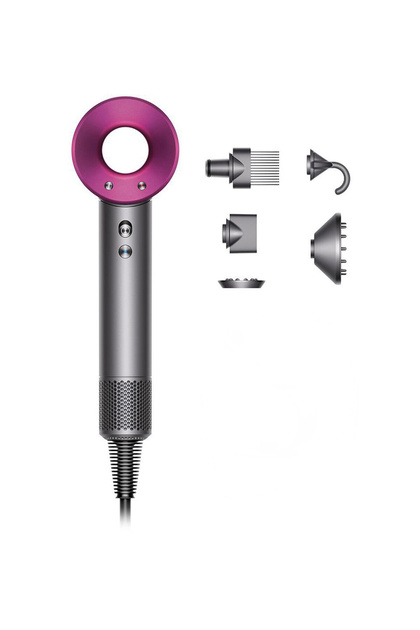 Dyson Supersonic Saç Kurutma Makinesi Fuşya Metalik Gri 386732-01