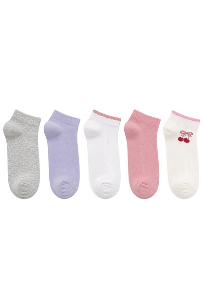 5-Pack Children's Booties Socks