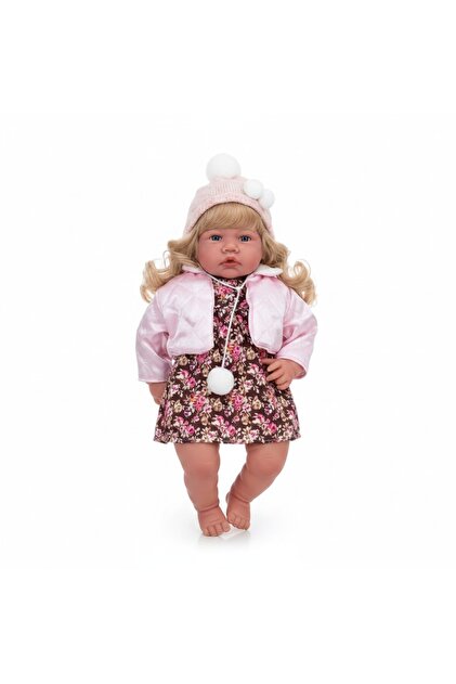KİKİ BABY MONTLU ŞAPKALI GERÇEKÇİ OYUNCAK BEBEK