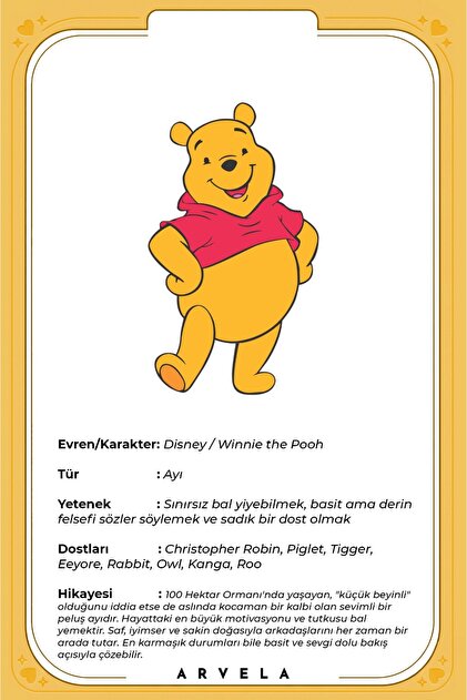 Bricks make a wise life Winnie the Pooh Karakteri - Eğitici
