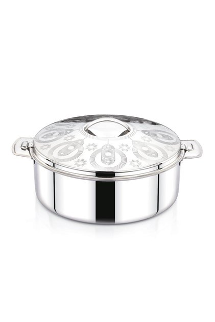 VESPERA SILVER Insulated Hotpot 3500ml | Etching Finish