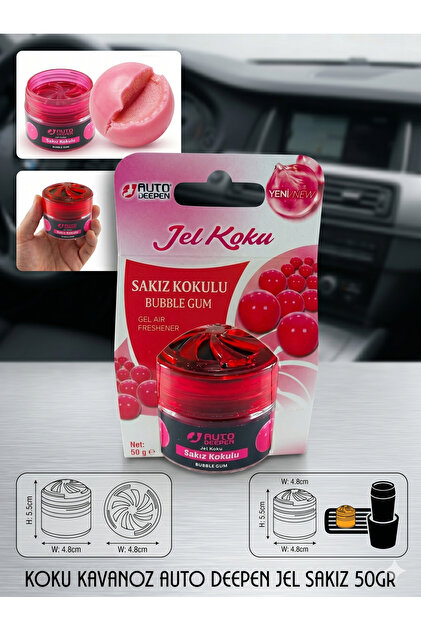Deepen KOKU KAVANOZ AUTO JEL SAKIZ 50GR - Fiyatı, Yorumları