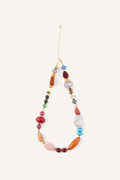 Women's Bead Necklace H5436Axns