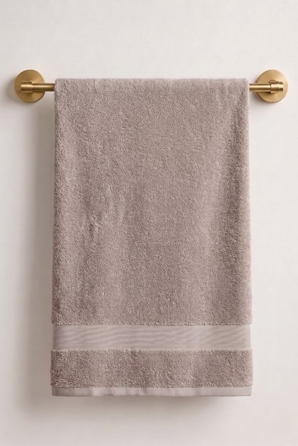 Sevim Bath Towel 70X140 cm - Mink 100% Cotton