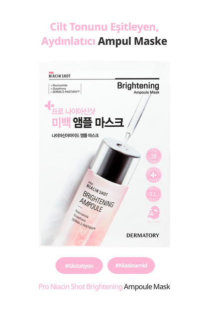 Brightening Ampoule Mask Pro Niacin Shot Brightening Ampoule Mask