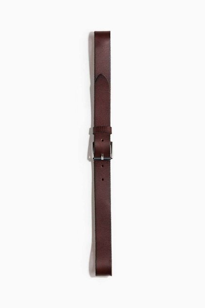Leather belt