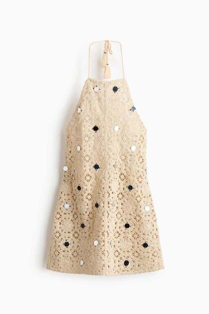 h and m gold beach dress H&M drops the 40 beach dress of the summer it looks ten times the price and will sell out fast