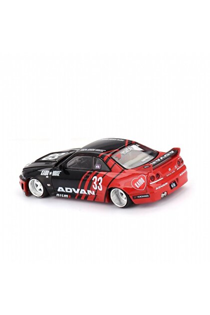 mini gt Kaido House Nissan Skyline GT-R R33 Kaido Works Advan